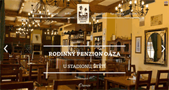 Desktop Screenshot of penzion-oaza.cz